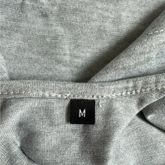 Woman’s Casual Basic Gray Open Back Tank Top Stretch Women's Size Medium NWOT - Picture 6 of 6